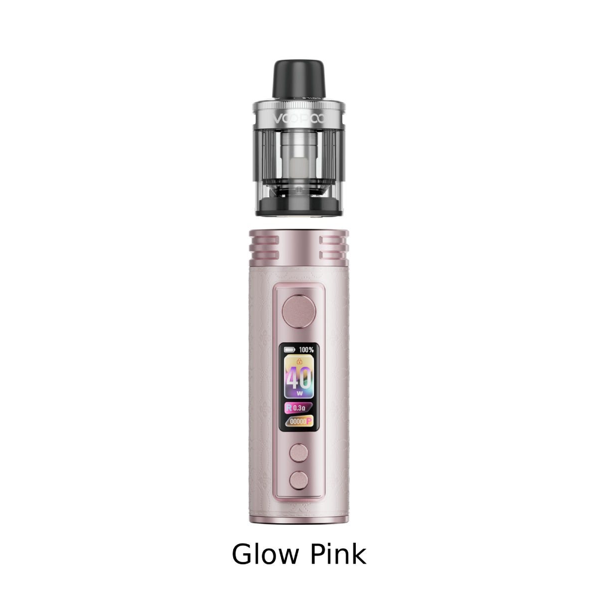 VOOPOO Drag H40 Pro Pod Kit 2mL Glow Pink - Supa Vapes