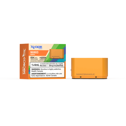 Z-Colors (Zpods) 15K Pod, Ice flavor, adjustable wattage for a tailored vaping experience, ideal for Ontario and Quebec vapers.