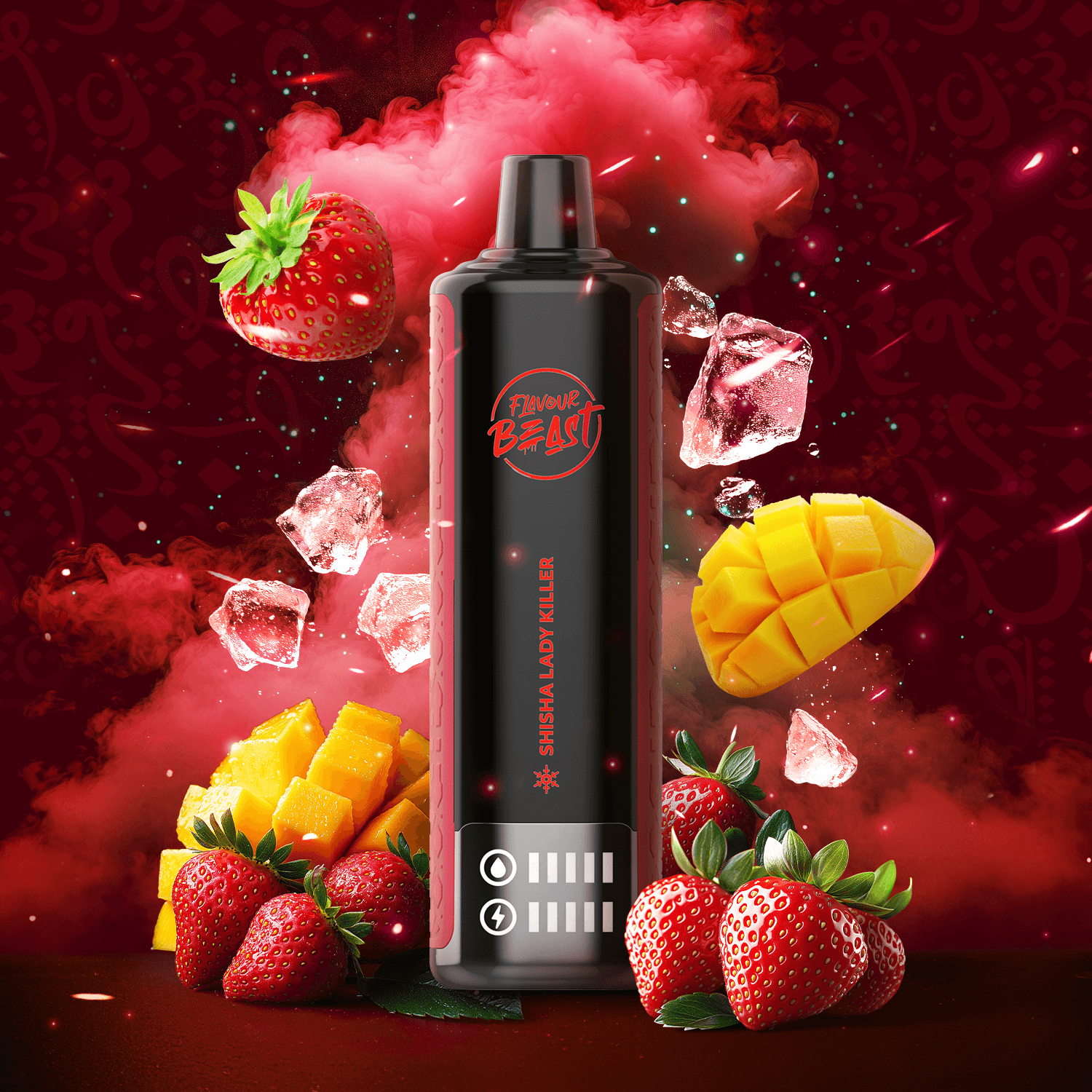 Flavour Beast Beast Bar, Shisha Double Apple flavour, 3mg/mL nicotine strength, delivering a robust and smooth vaping experience, ideal for vapers in Ontario and Quebec.
