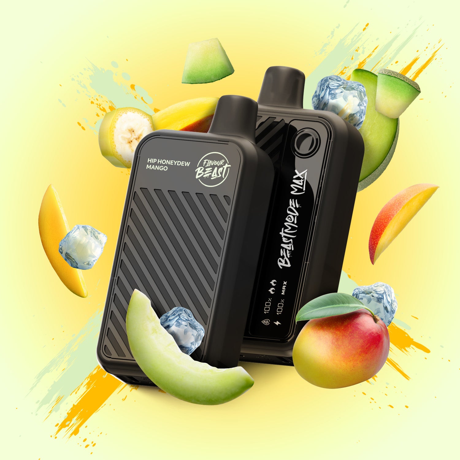 Flavour Beast Beast Mode MAX, Super Sour Peach flavour, bold tangy vaping experience with three intensity modes, ideal for Ontario and Quebec vapers.