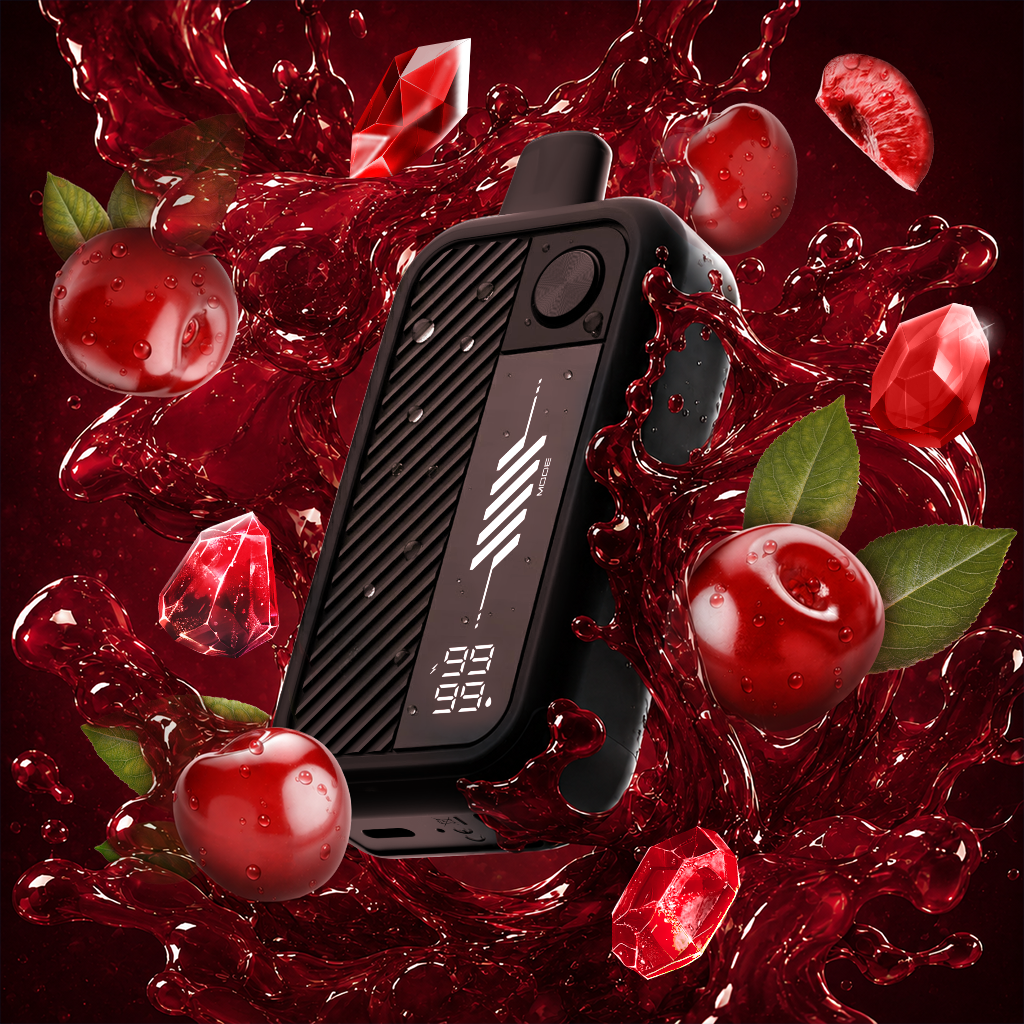 Flavour Beast Mode Max 3 - Gushin Series (60K Disposable Vape) in Cherry flavour | Supa Vapes Canada