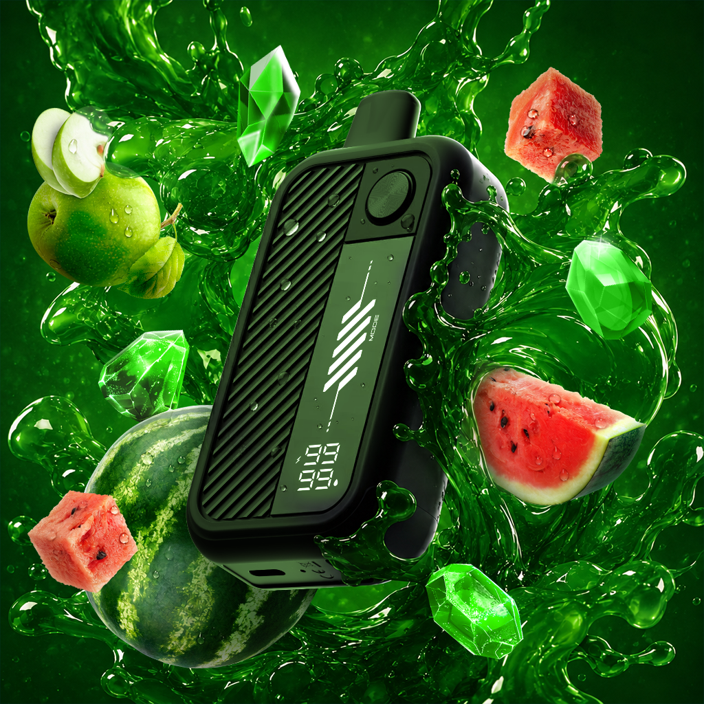 Flavour Beast Mode Max 3 - Gushin Series (60K Disposable Vape) in Watermelon Apple flavour | Supa Vapes Canada