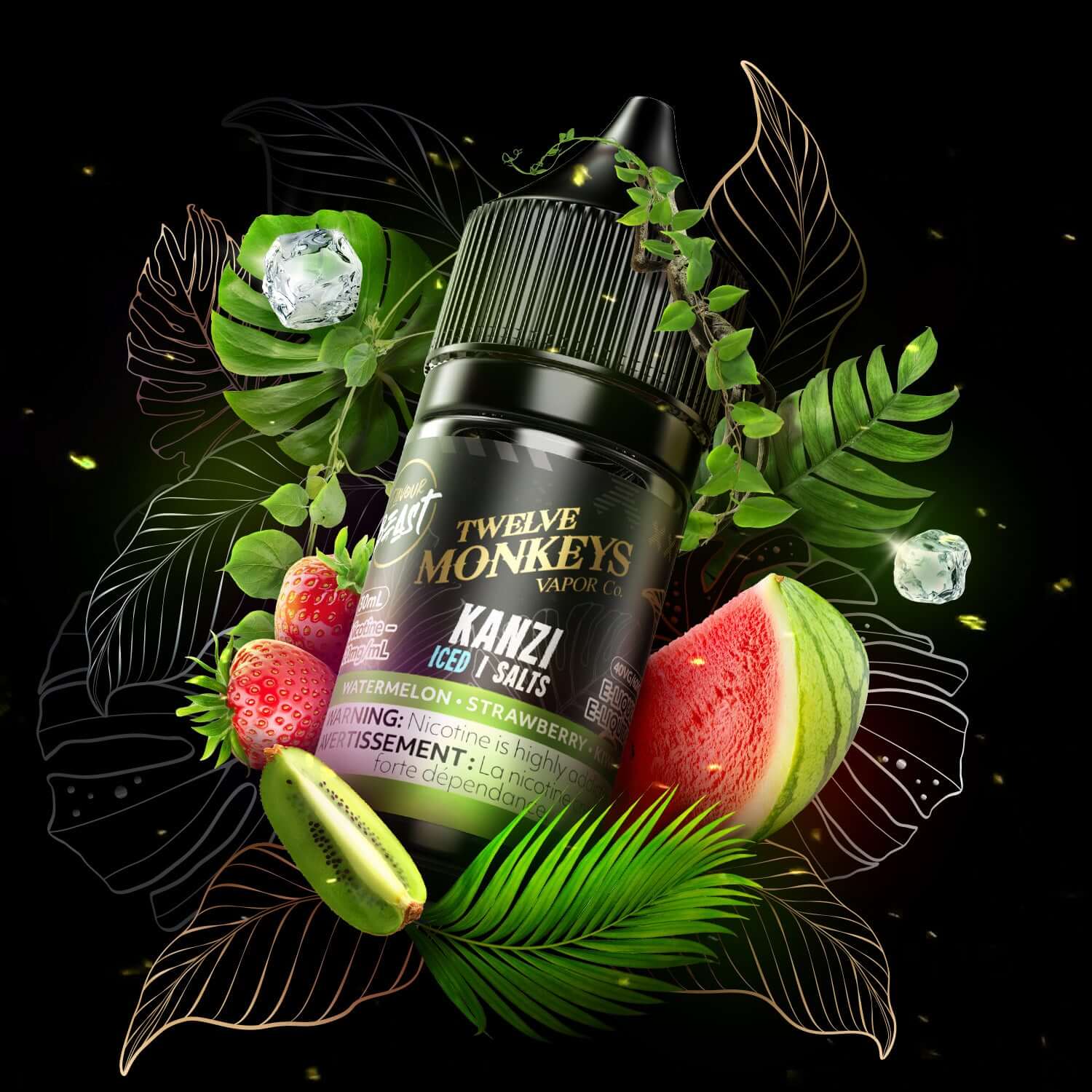 Flavour Beast x Twelve Monkeys E-Liquid – 30mL Salt Nic