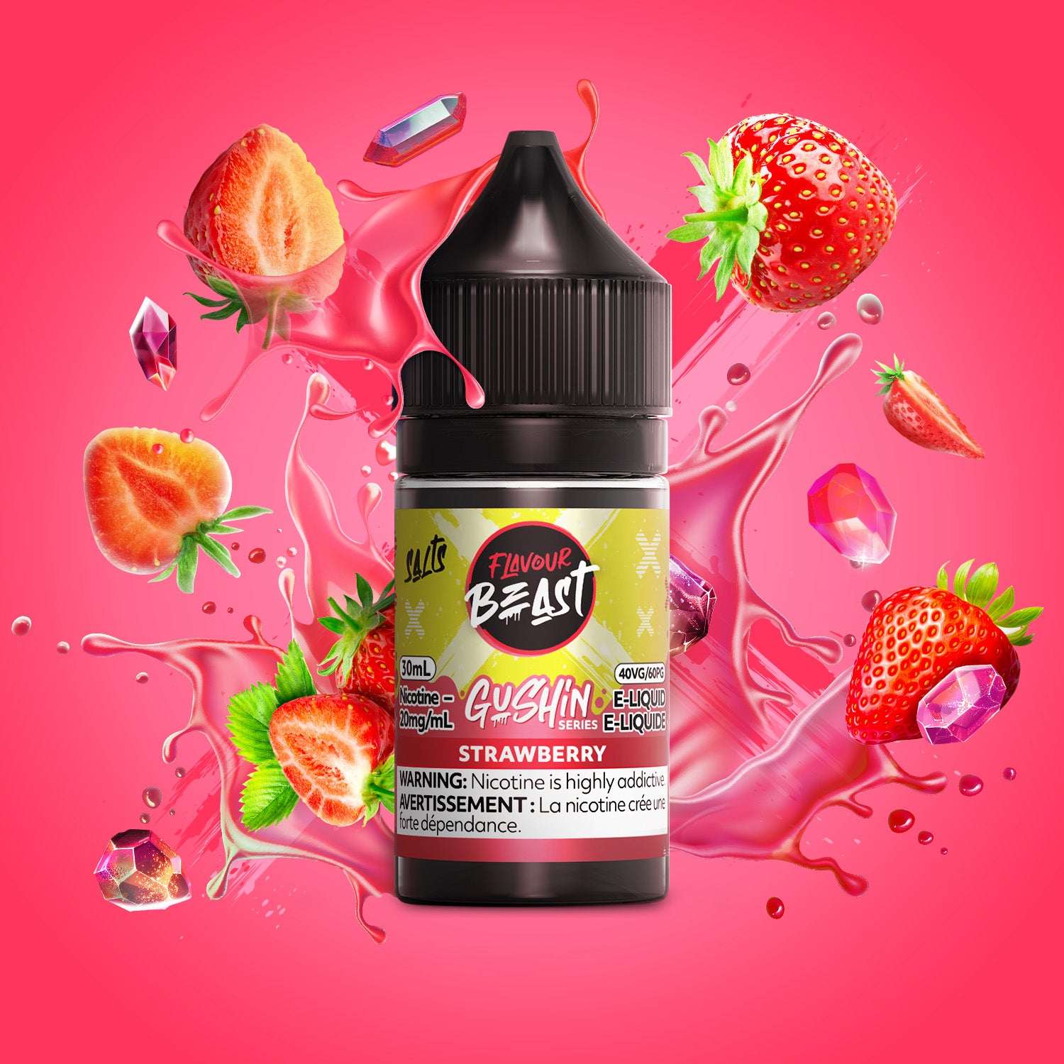 Flavour Beast Gushin Salt E-Liquid (30mL)