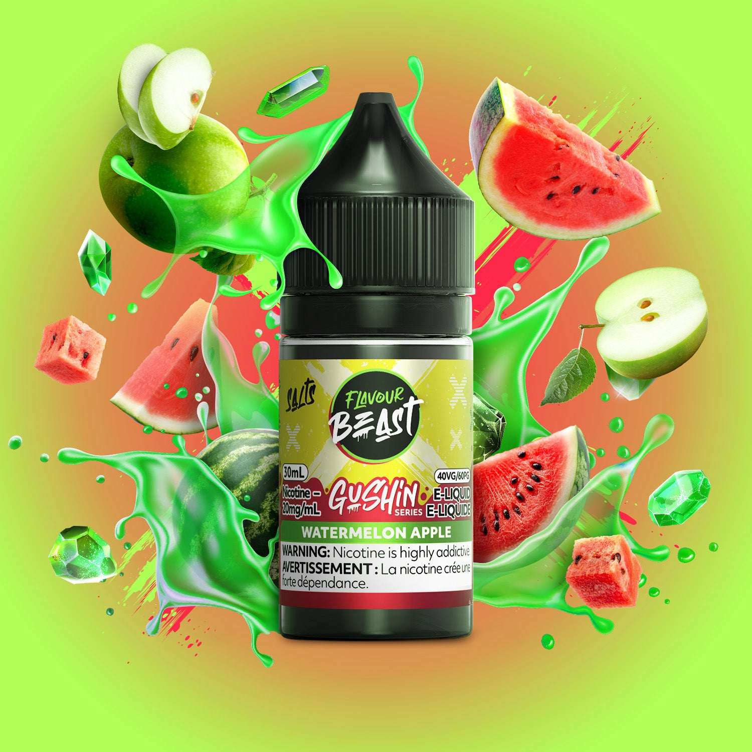 Flavour Beast Gushin Salt E-Liquid (30mL)
