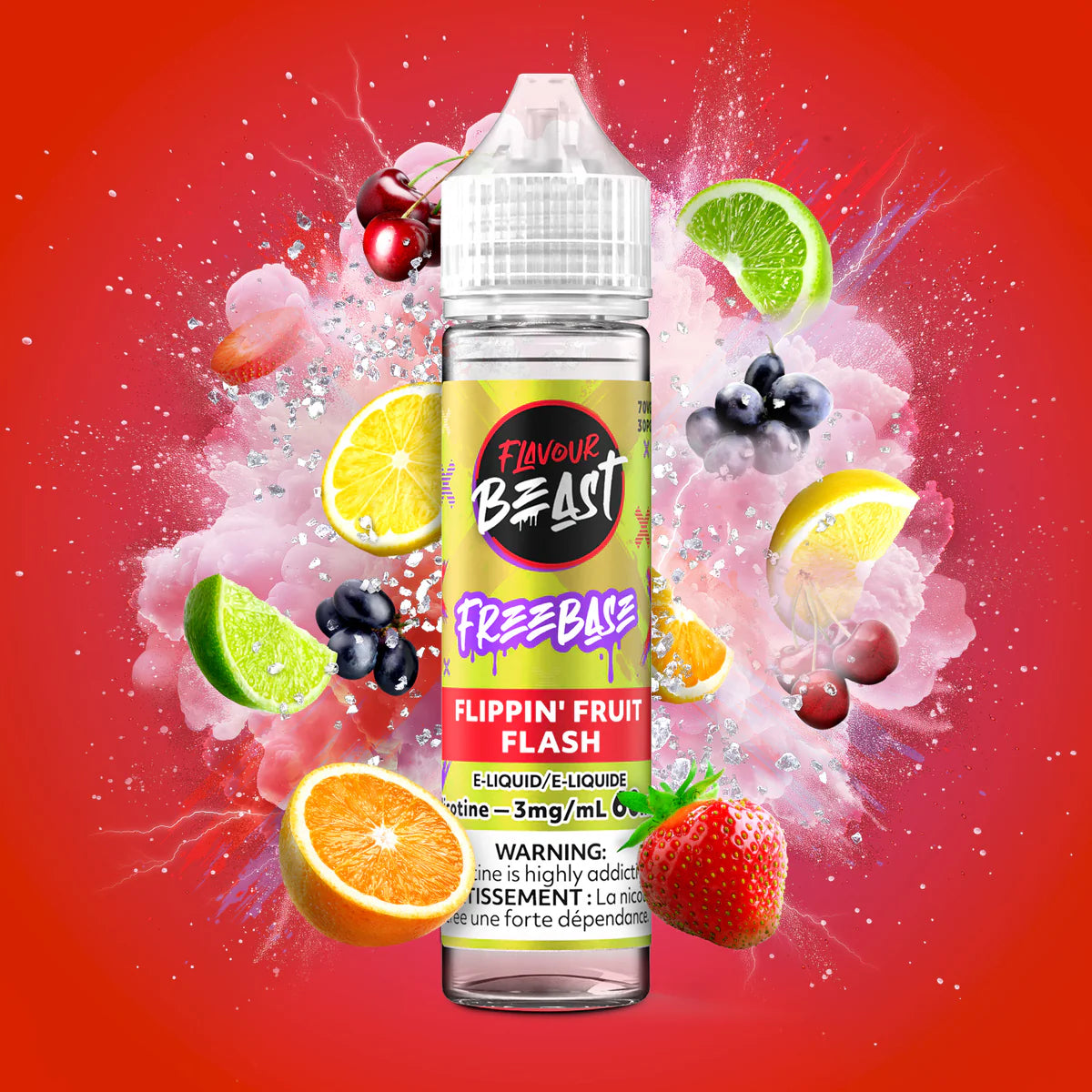 Flavour Beast E-Liquid Freebase (60mL)