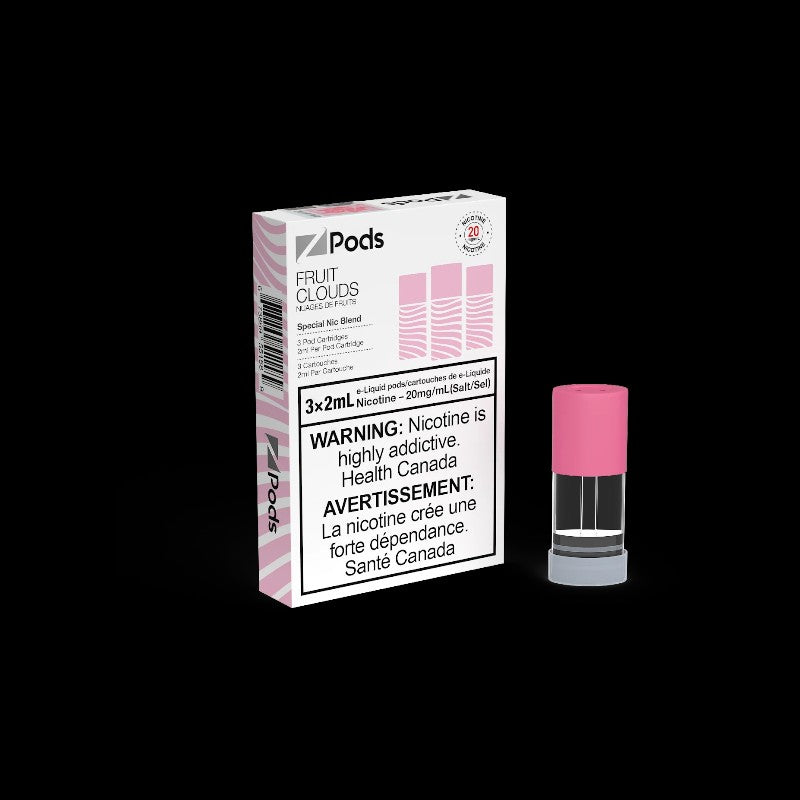 Z Pods, Blueraspberry Peach flavour, smooth 20mg nicotine blend, rich taste and satisfying throat hit, ideal for local vapers in Ontario and Quebec.