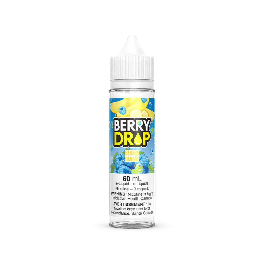 Berry Drop 60mL vape juice, Dragon Fruit flavour with ripe mixed berries, 0mg nicotine, fresh fruity vape juice ideal for Ontario and Quebec vapers.