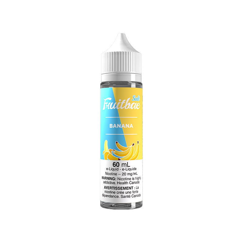 Fruitbae Salt Nic E-Liquid 60mL — Banana
