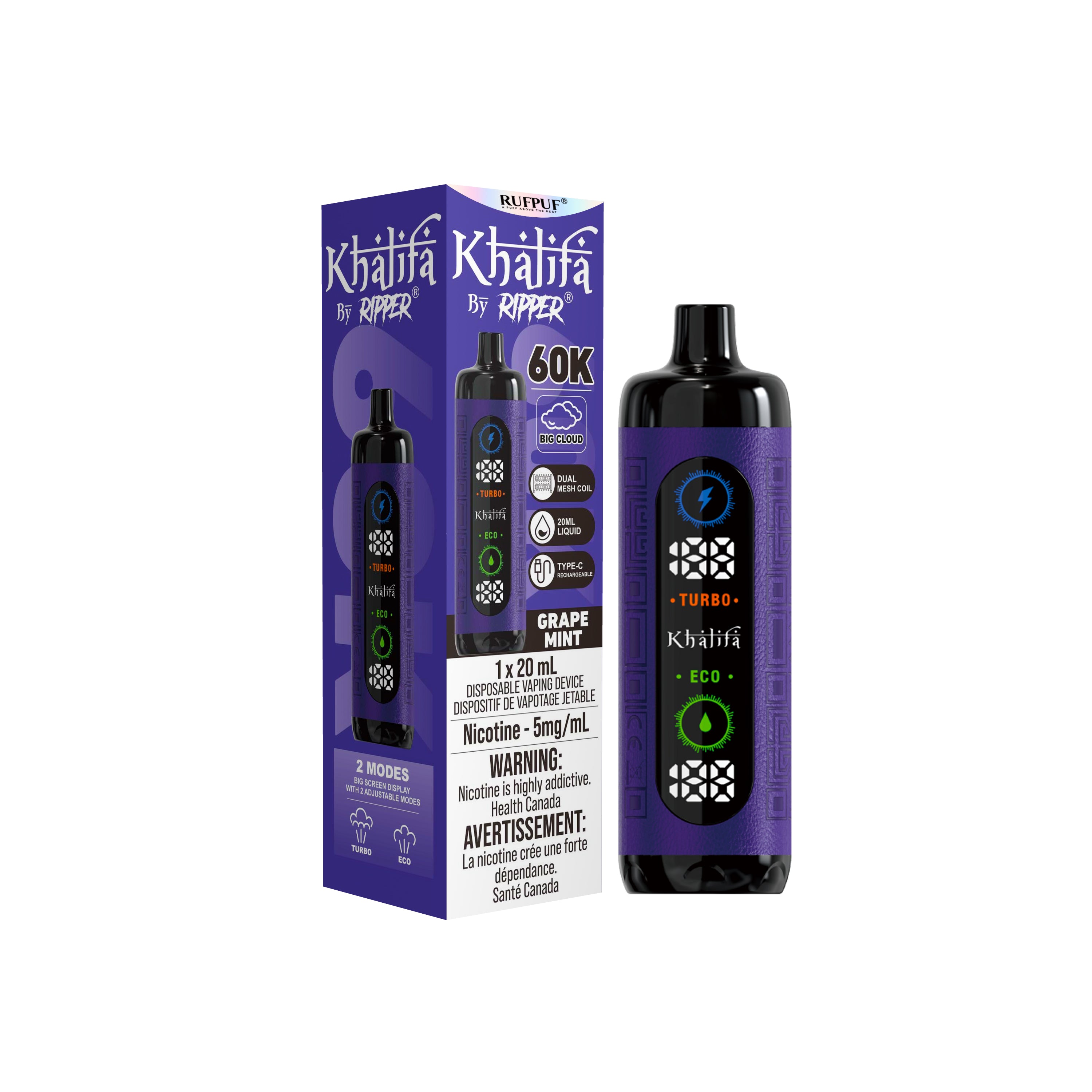 Khalifa Bar 60K Disposable Vape