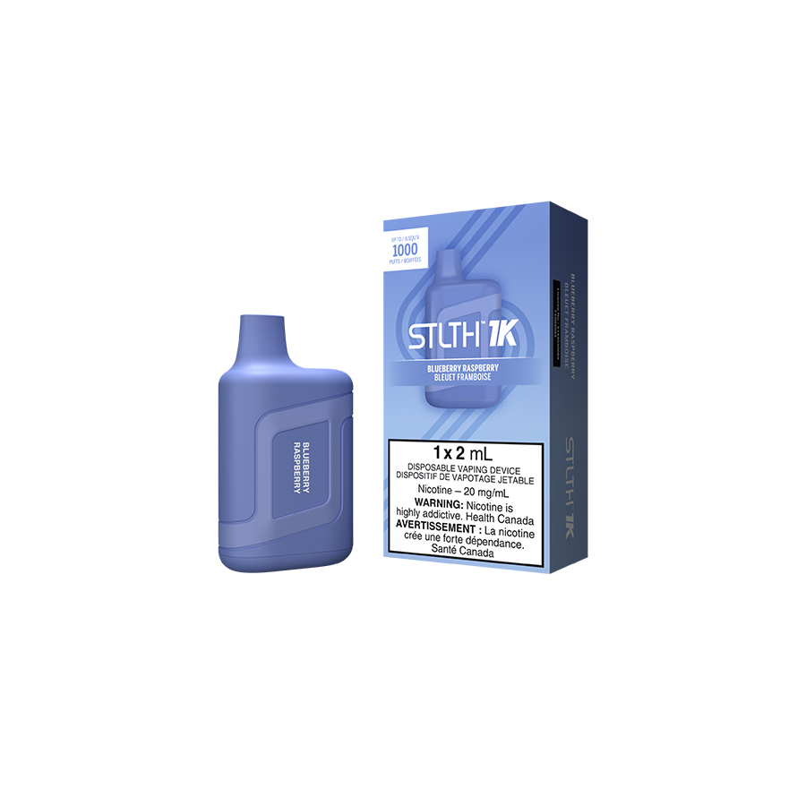 STLTH 1K Disposable Vape — Blueberry Raspberry