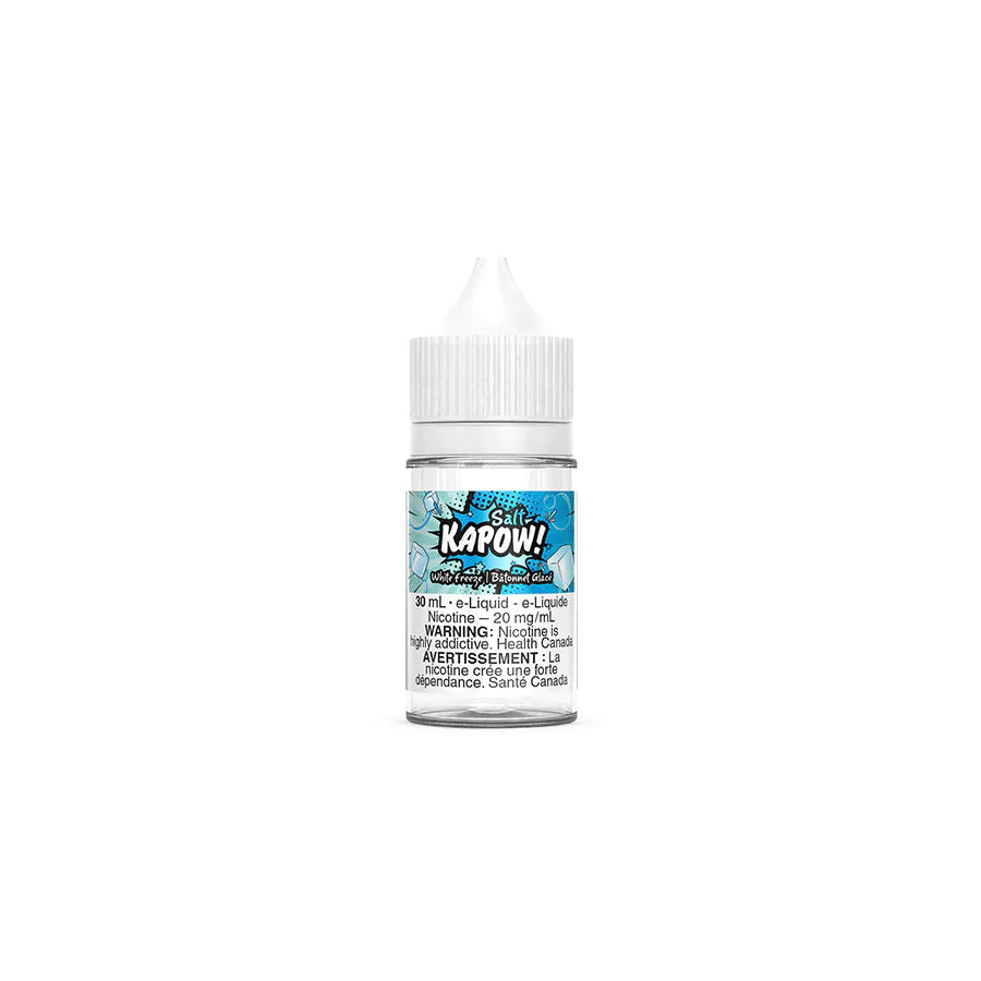 KAPOW! Salt Nic, Purply flavour, BOLD 50 nicotine strength, sweet and smooth candy-inspired vape, ideal for Ontario and Quebec vapers seeking a rich taste with a strong nicotine kick.