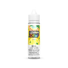 Lemon Drop Salt Nic 60mL, Blue Raspberry flavour, 20mg salt nicotine, tangy, sweet, and smooth vaping experience, ideal for Ontario and Quebec vapers.