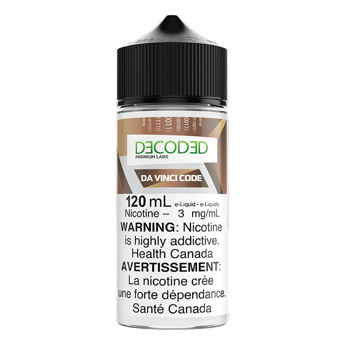 DECODED Davinci Code Freebase E-Juice 120mL - Supa Vapes