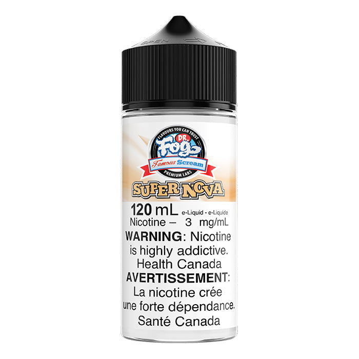 Dr. Fog Famous Scream Supernova Freebase E-Juice 120mL - Supa Vapes