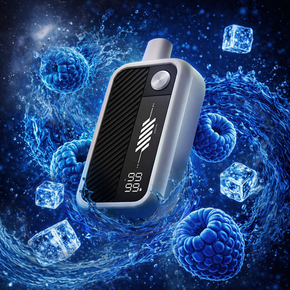 Flavour Beast Mode Max 3 Epic Unleashed 60K disposable vape in Epic Blue Razz Iced flavour, 60,000 puffs, 20mg salt nicotine, available at Supa Vapes Canada.