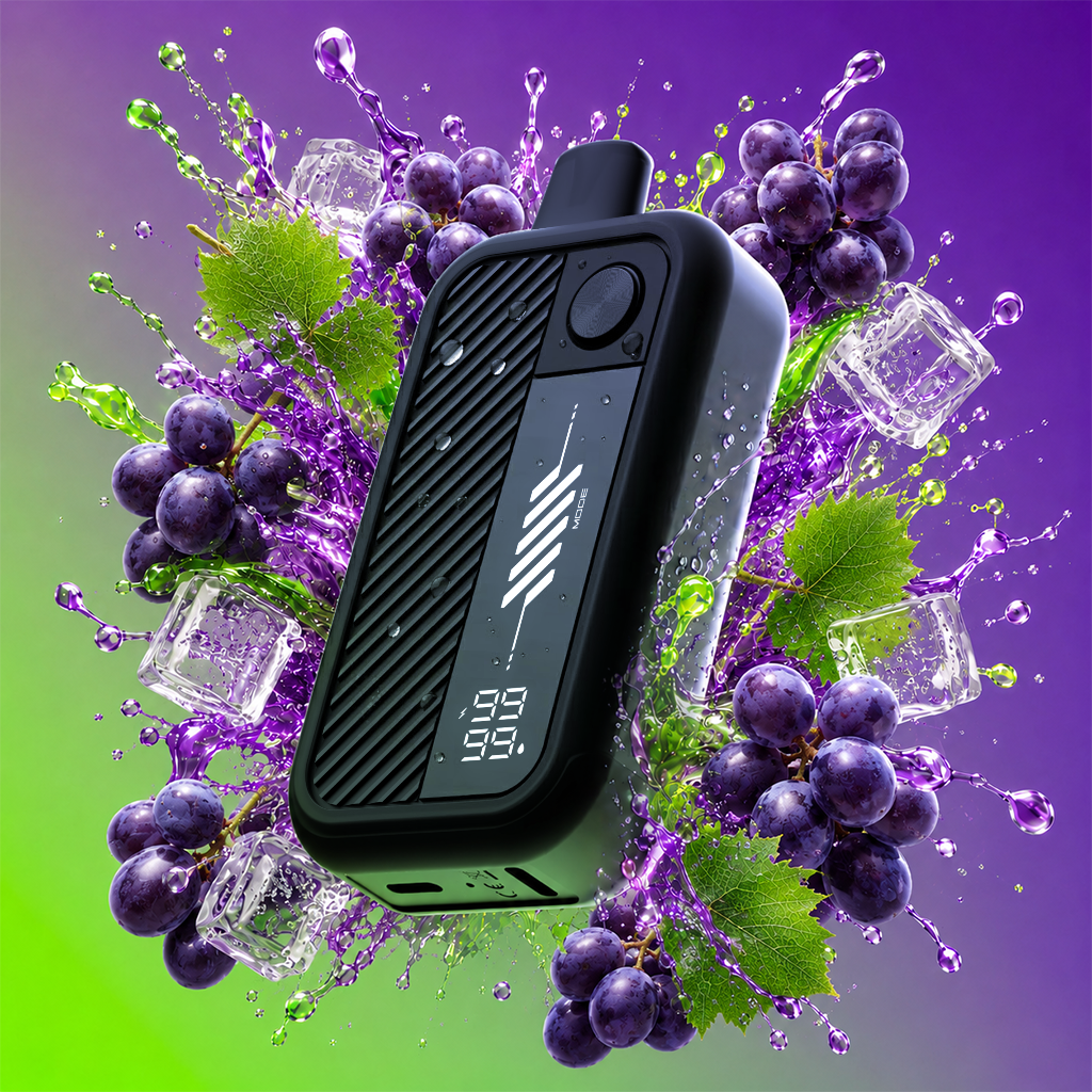 Flavour Beast Mode Max 3 Super S. Grape Iced Disposable Vape - Supa Vapes