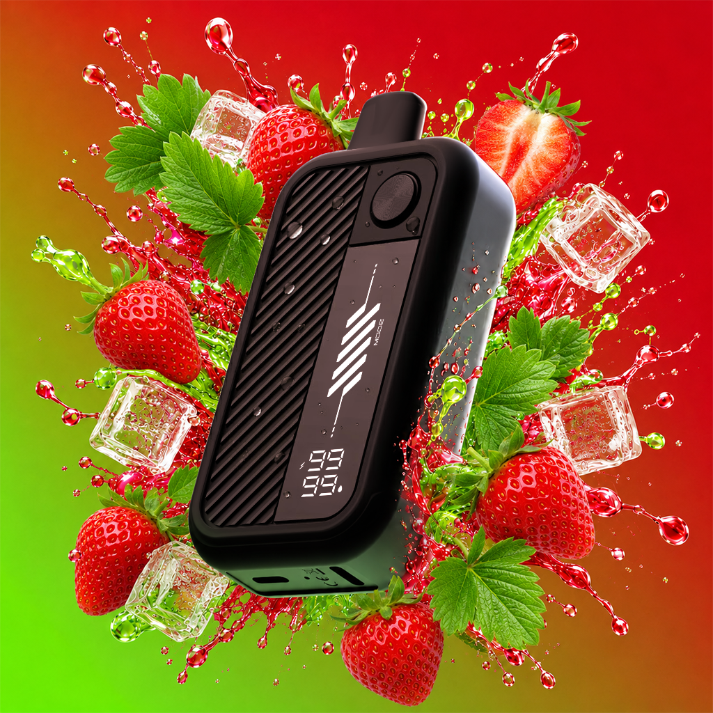 Flavour Beast Mode Max 3 Super S. Strawberry Iced Disposable Vape - Supa Vapes