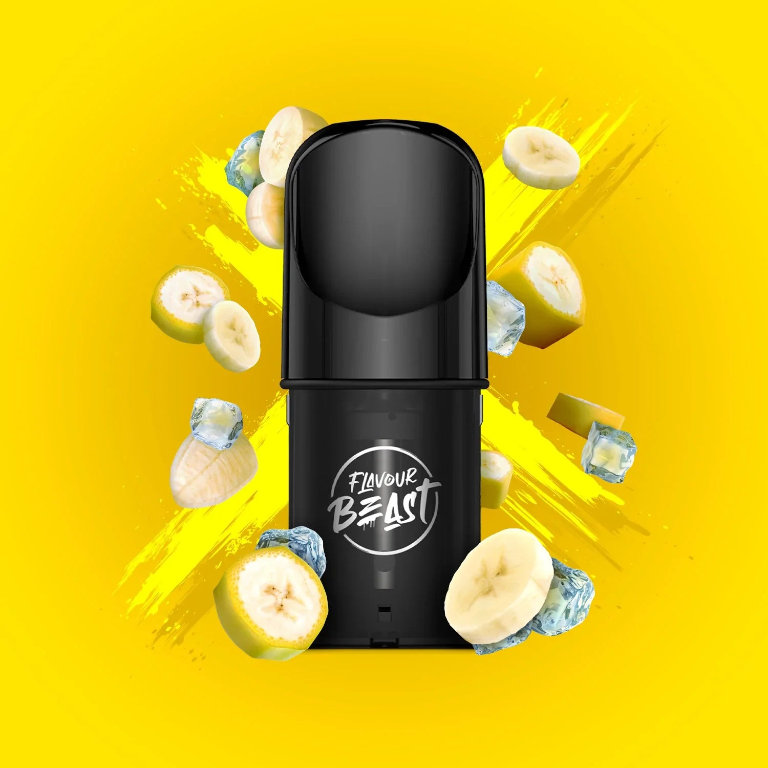 Flavour Beast Pods, Gnarly Green D Iced flavour, bold and high-quality vape juice, perfect for STLTH-compatible vaping, ideal for Ontario and Quebec users.