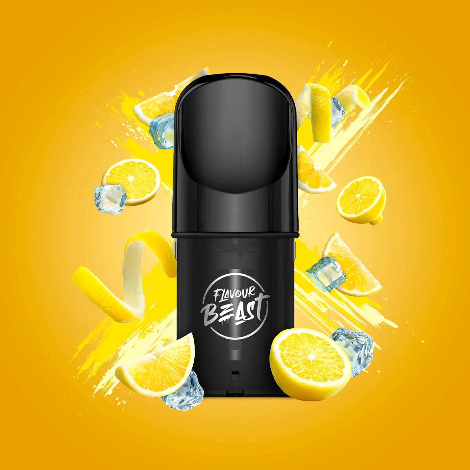 Flavour Beast Pods, Bumpin' Blackcurrant Iced flavour, rich icy blackcurrant taste with smooth nicotine delivery, pre-filled pod ideal for Ontario and Quebec vapers.