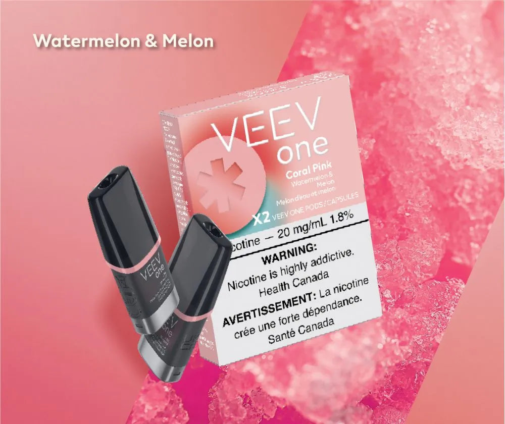 Veev One Pods, Mild Tobacco flavour, smooth and easy-to-use vape pod, ideal for Ontario and Quebec vapers.