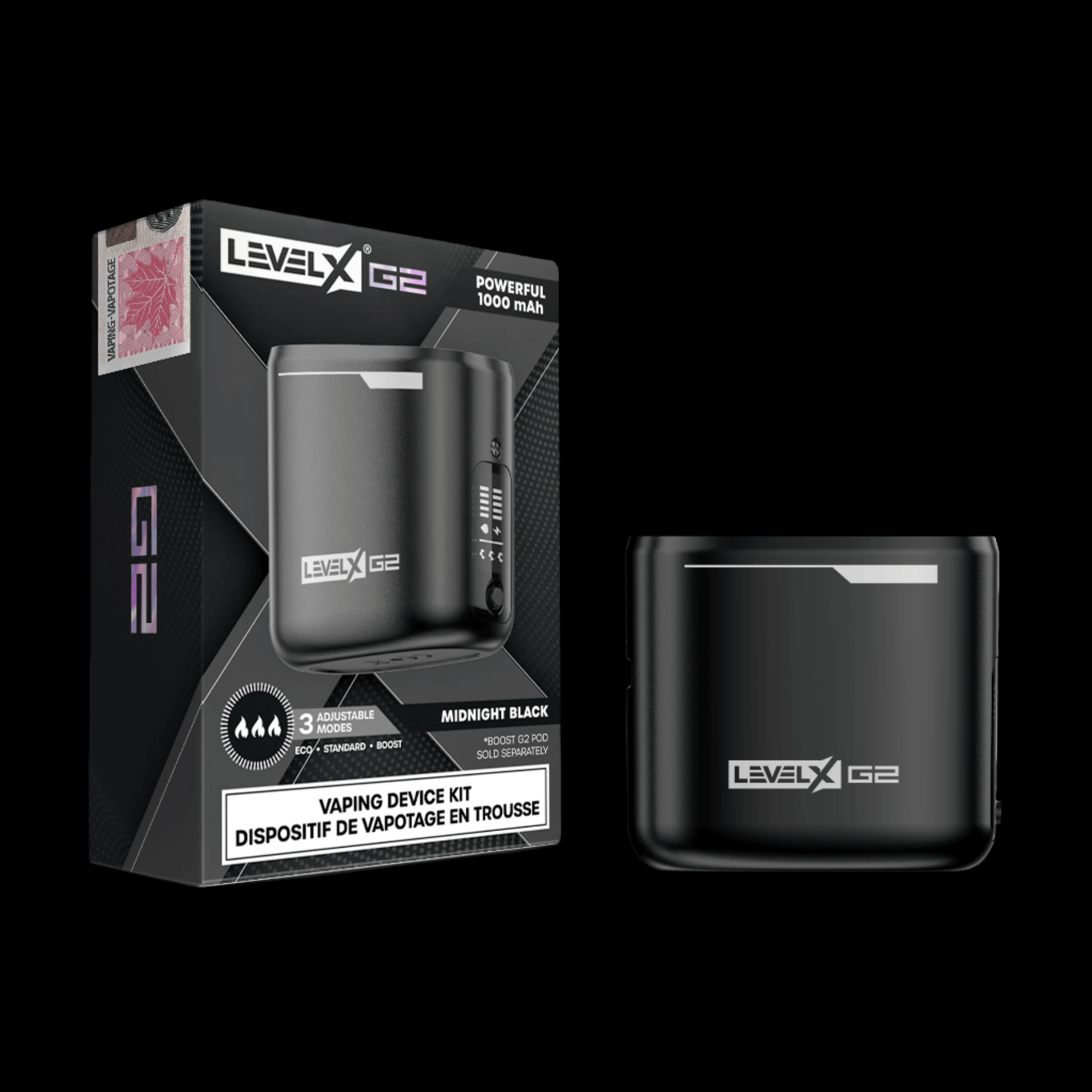 Level X G2 Battery - Grey - powerful and sleek vape battery available in Hawkesbury, Ottawa, and across Ontario.