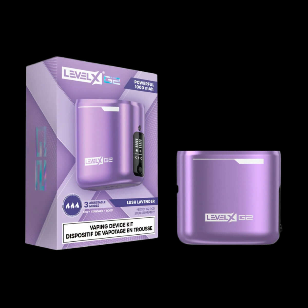 Level X G2 Battery - Verdant Green - powerful and sleek vape battery available in Hawkesbury, Ottawa, and across Ontario.