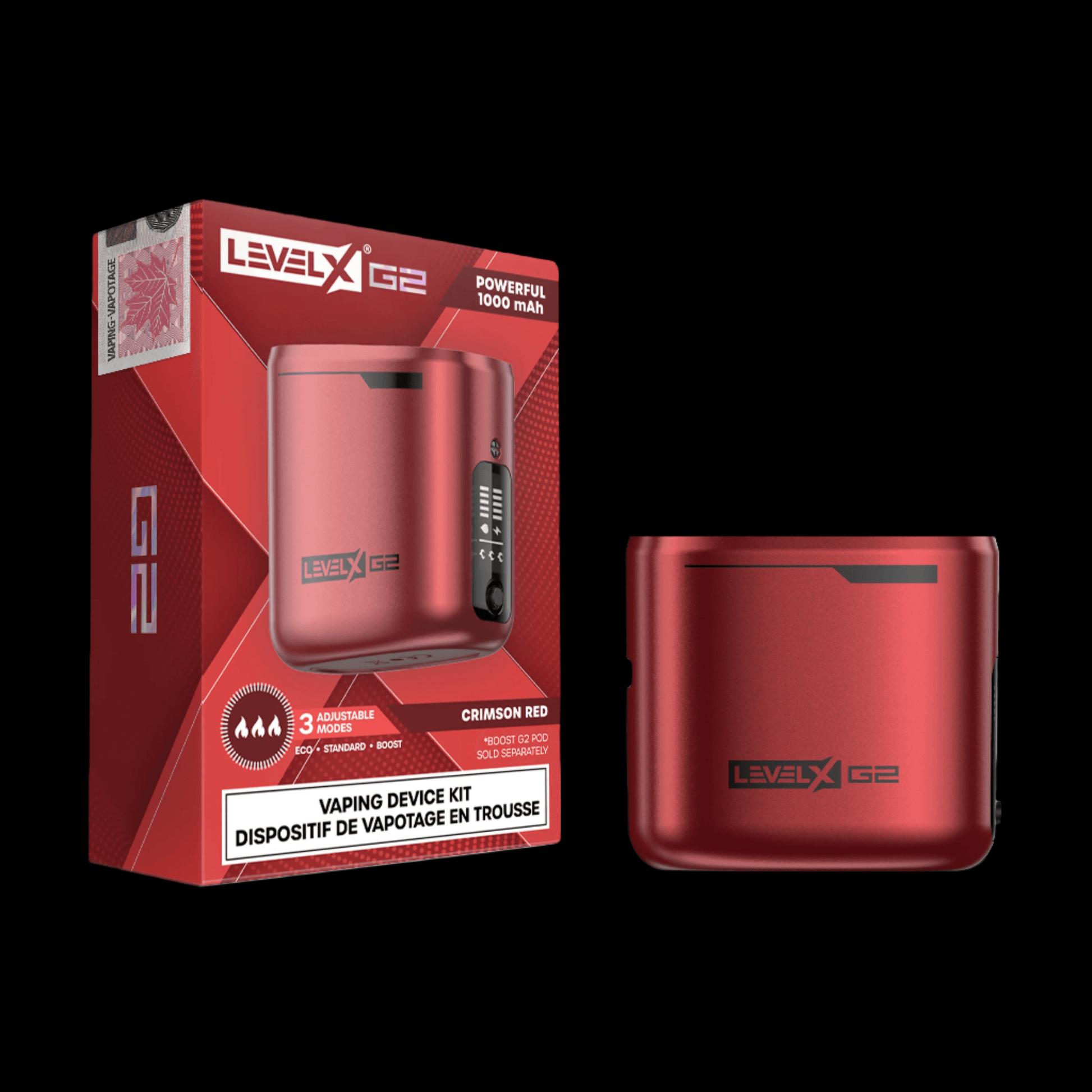 Level X G2 Battery - Rose Gold - powerful and sleek vape battery available in Hawkesbury, Ottawa, and across Ontario.