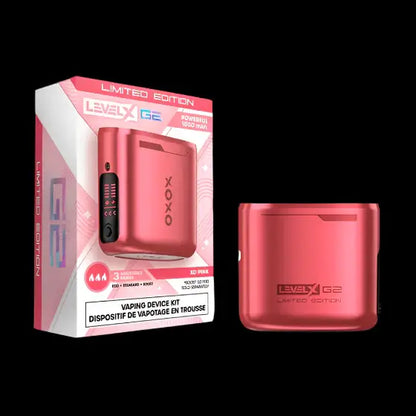 Level X G2 Battery - XO Pink - powerful and sleek vape battery available in Hawkesbury, Ottawa, and across Ontario.