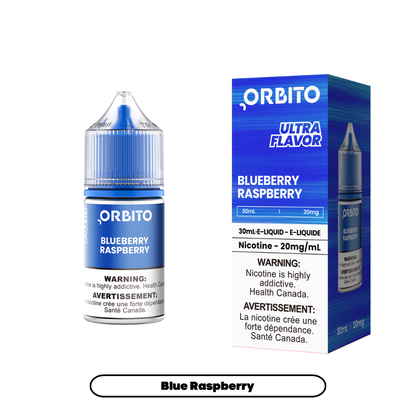 Orbito E-Liquid Salt Nicotine 30mL in Blueberry Raspberry flavour | Supa Vapes Canada