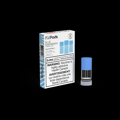 Z Pods Berry Mix flavour, 20mg nicotine strength, pre-filled vape pod with smooth yet strong throat hit, designed for Ontario and Quebec vape users.