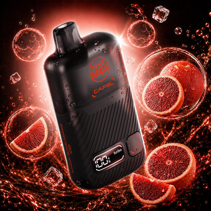 Flavour Beast CAPSL AFX30 Disposable Vape 30mL in Bangin' Blood Orange Iced flavour | Supa Vapes Canada