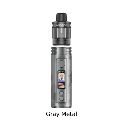 VOOPOO Drag H40 Pro Pod Kit 2mL Gray Metal - Supa Vapes