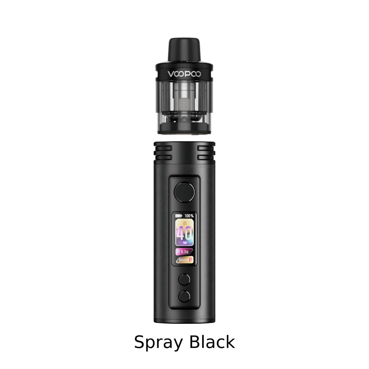 VOOPOO Drag H40 Pro Pod Kit 2mL Spray Black - Supa Vapes