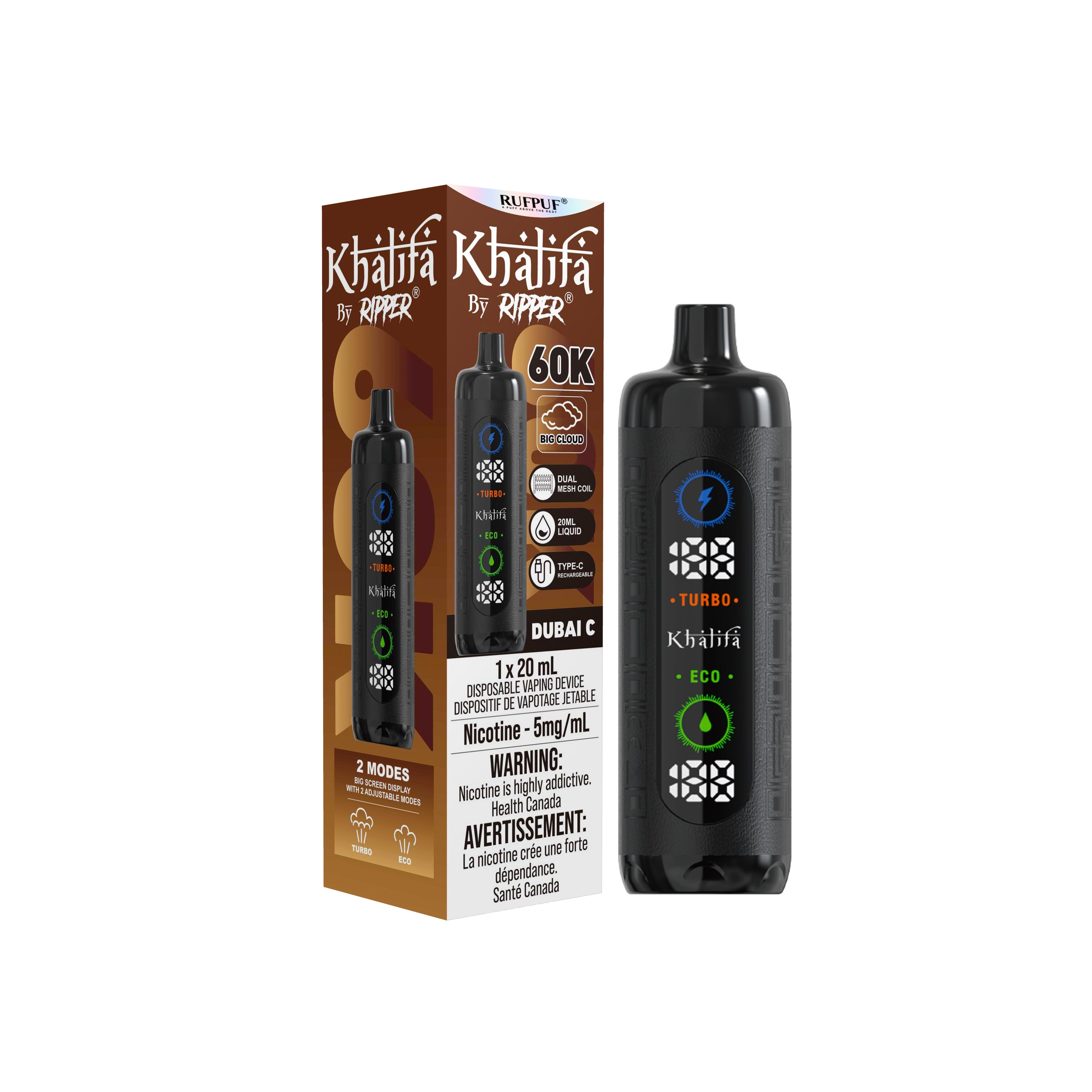 Khalifa Bar 60K Disposable Vape