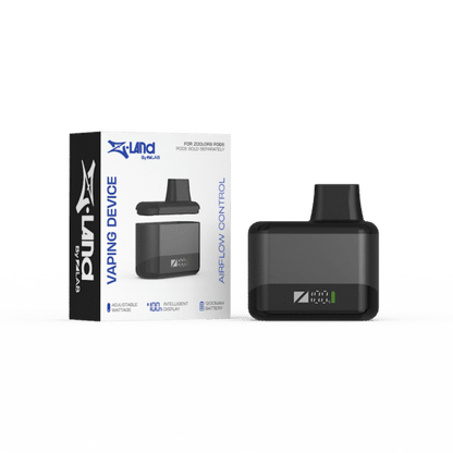 Z-Land (Z-Colors) 15K Device, Blue variant, customizable airflow, long-lasting battery, premium vaping device ideal for enthusiasts in Ontario and Quebec.