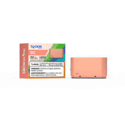 Z-Colors (Zpods) 15K Pod, Berry Mix flavour, adjustable wattage with customizable vape options, premium vaping experience for Ontario and Quebec vapers.