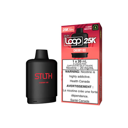 STLTH Loop 25K, Rich Tobacco flavour, rechargeable disposable vape with 25,000 puffs, durable and bold taste, designed for Ontario and Quebec vapers.