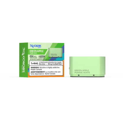 Z-Colors (Zpods) 15K Pod, GB Ice flavour, 4ml capacity with adjustable wattage, customizable and flavorful vaping experience, ideal for Ontario and Quebec vapers.