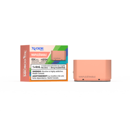 Z-Colors (Zpods) 15K Pod, Kiwi flavor, 4ml capacity with adjustable wattage, long-lasting vape pod designed for Ontario and Quebec vapers.