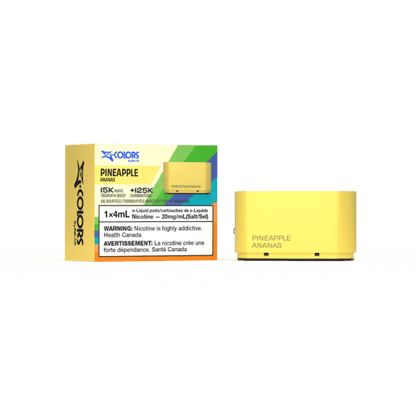 Z-Colors (Zpods) 15K Pods, Orange flavour pod with adjustable wattage technology for customizable vaping, ideal for users in Ontario and Quebec.