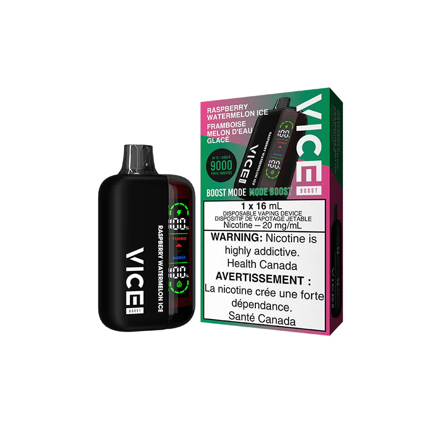 Disposable Vape Flavours: Burst Ice VICE boost | Supa Vapes - Hawkesbury, Ottawa & Ontario Vape Shop