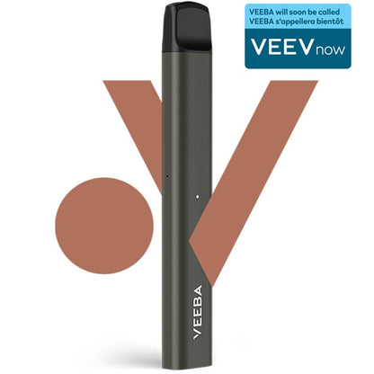 Veev Now 5mL Gold disposable vaping device, mild and flavorful, perfect for discreet on-the-go use, ideal for vapers in Ontario and Quebec.