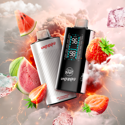 Flavour Beast Unleashed DCP 20K, Epic Birthday Confetti flavour, dual-coil DCP system with adjustable power modes, up to 20,000 puffs, ideal for Ontario and Quebec vape enthusiasts.