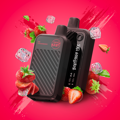 Flavour Beast Beast Mode MAX disposable vape, Chuggin' Doc Fizz flavour, intense crisp vape, 18,000 puffs, rechargeable battery, designed for Ontario and Quebec vapers.