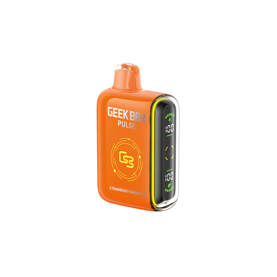 Geek Bar Pulse 9K, Fuji Melon Ice flavour disposable vape with up to 9000 puffs, dual-mesh coils and Boost Mode, smooth and refreshing, ideal for Ontario and Quebec vapers.