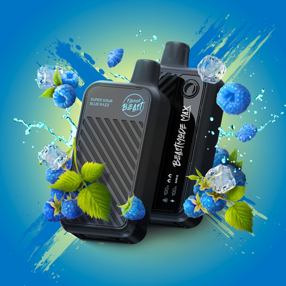 Flavour Beast Beast Mode MAX, Dreamy Dragonfruit Lychee flavour, intense vaping experience with rechargeable battery, designed for Ontario and Quebec vapers.