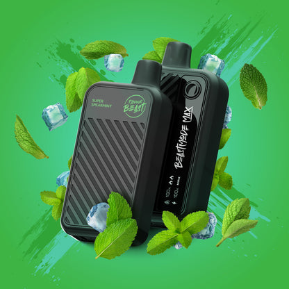 Flavour Beast Beast Mode MAX Hip Honeydew Mango flavour disposable vape with 850mAh rechargeable battery and up to 18,000 puffs, designed for Ontario and Quebec vapers.