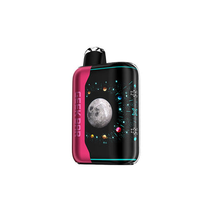 Geek Bar Pulse X Platinum Edition, Strawberry Twist Ice flavour, refreshing cool vaping experience with advanced airflow and dual mesh coils for consistent taste, ideal for Ontario and Quebec vapers.