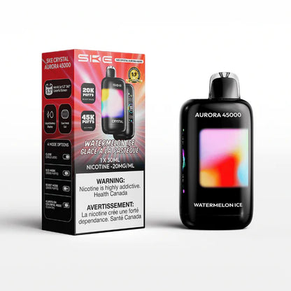 SKE AURORA 45K, Blue Razz flavour, sweet and tangy blue raspberry taste, vibrant vaping experience, ideal for vapers in Ontario and Quebec.